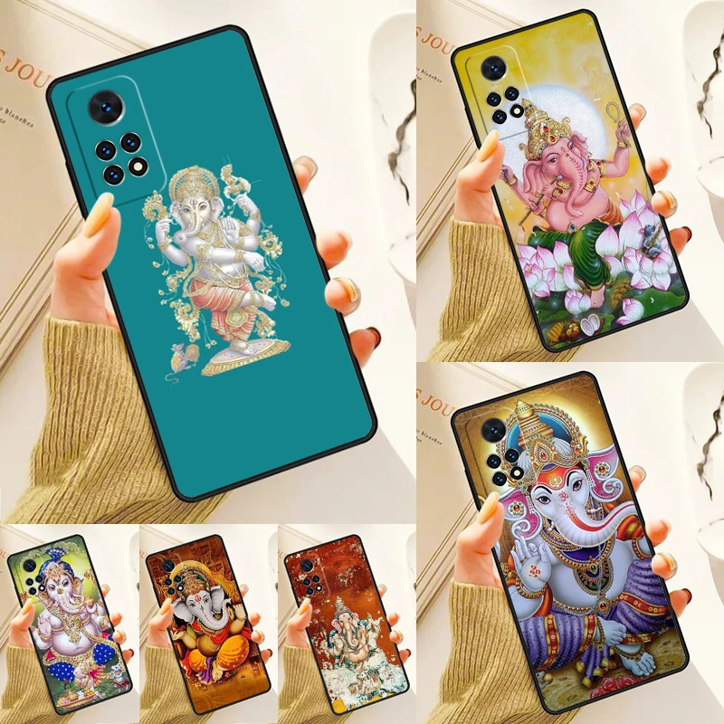 Ganesh Elephant God Case For Samsung Galaxy S24 Plus S23 S20 S21FE Lite S22 Ultra Note 20 S8 S9 S10 Phone Coque