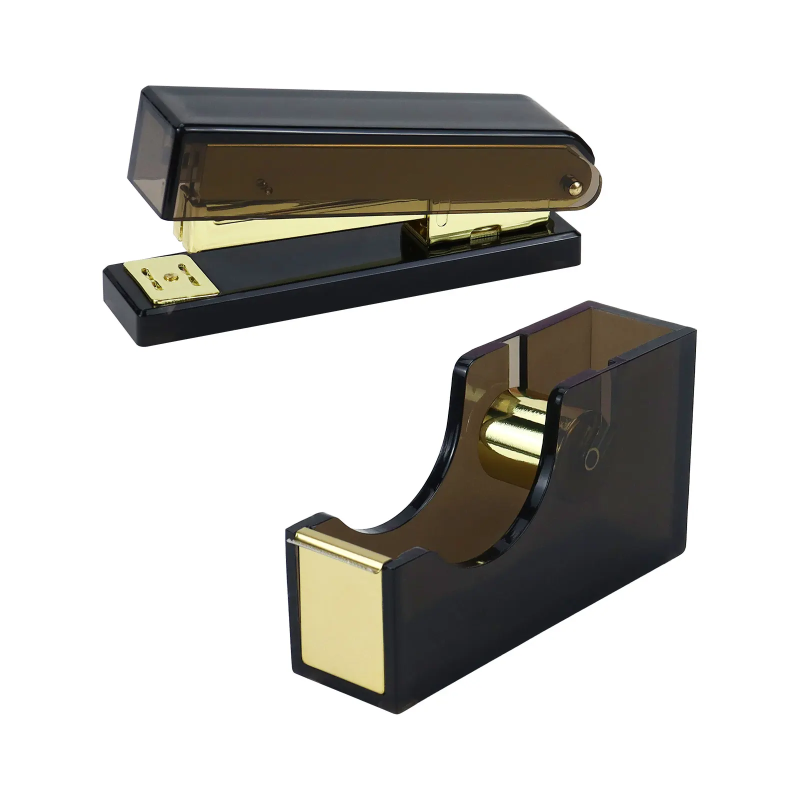 

Desktop Stationery Stapler Tape Dispenser Combination File Data Binding Classification Acrylic Heavy Duty Office Supplies