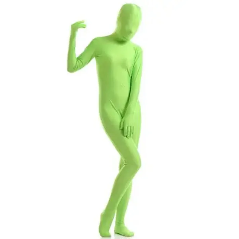 Costume Zentai complet pour hommes et femmes, olympiques moulants pour la peau, combinaison en nylon dex, tenue d'Halloween, pa2903