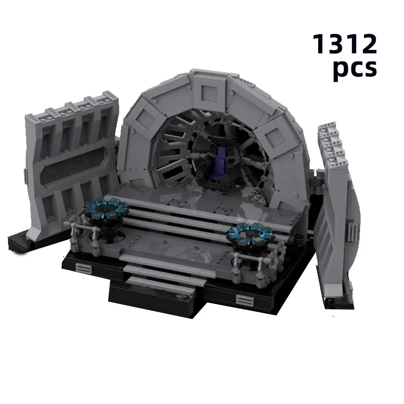 

Star Movie Model Moc Building Bricks Throne Room Action Playset Technology Modular Blocks Gifts Toys DIY Sets AssemblyChristmas