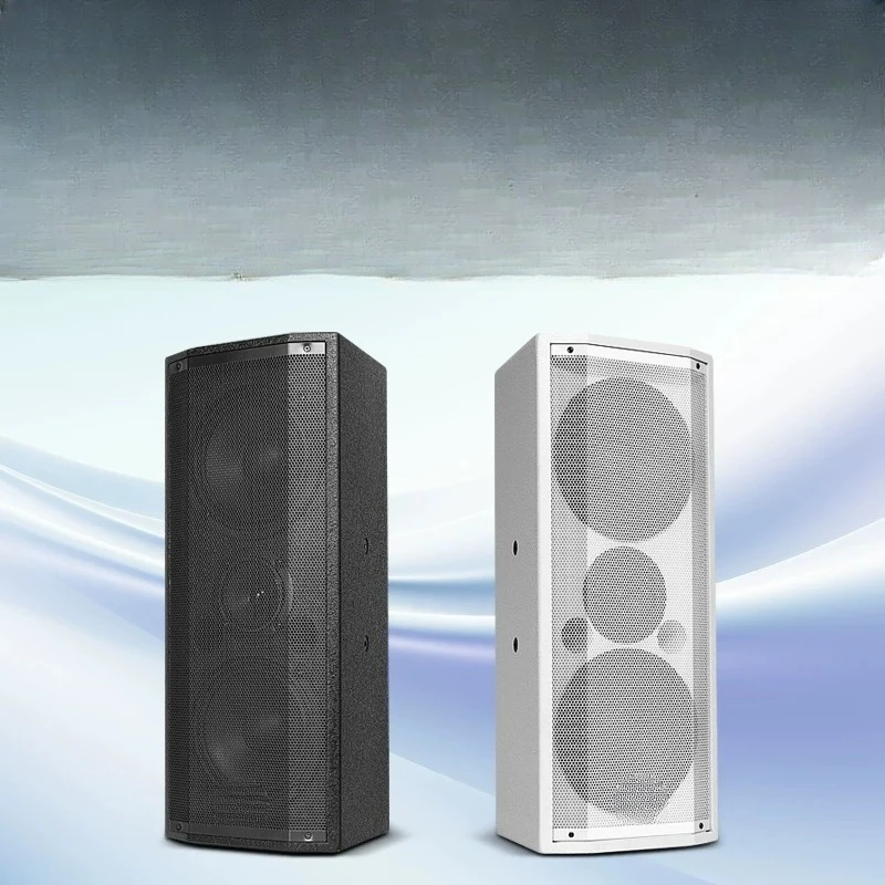 Home conference dance room wall-mounted sound column, performance line array speakers