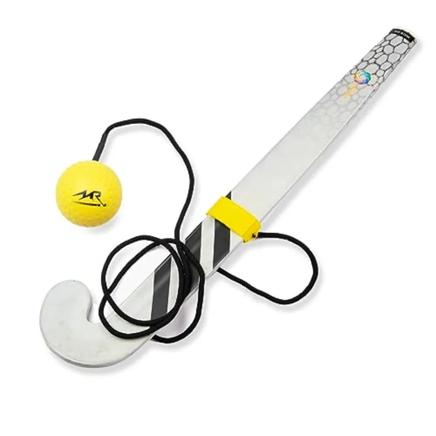 

LLC - Hockey Trainer Professional Field Hockey Ball for Solo Hockey Training Off-Field Speed Training System Hockey Stick Handl