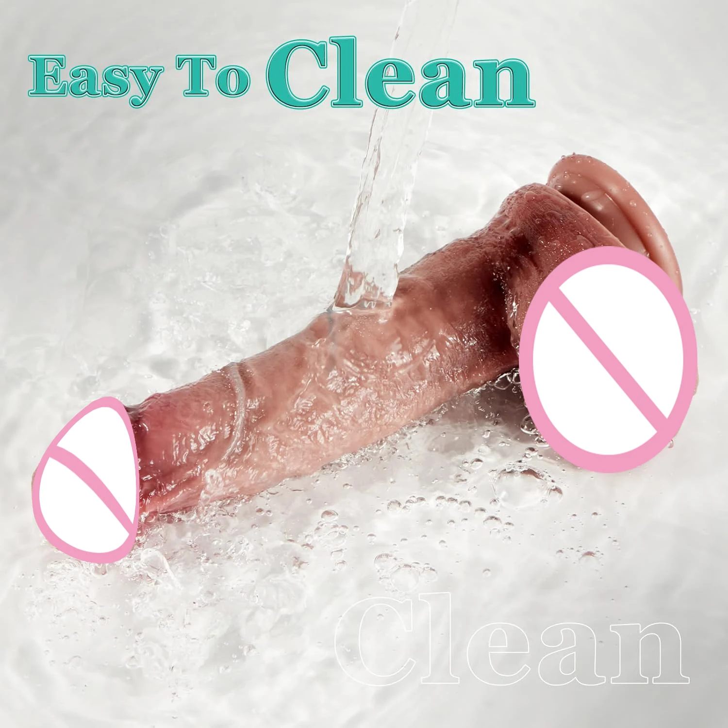 رخيصة لينة الديك واقعية قضيب جلدي كبير دسار الجلد يشعر تدليك صغير محفز G-بقعة المرأة كبير ديك الشرج الجنس لعب للإناث #2