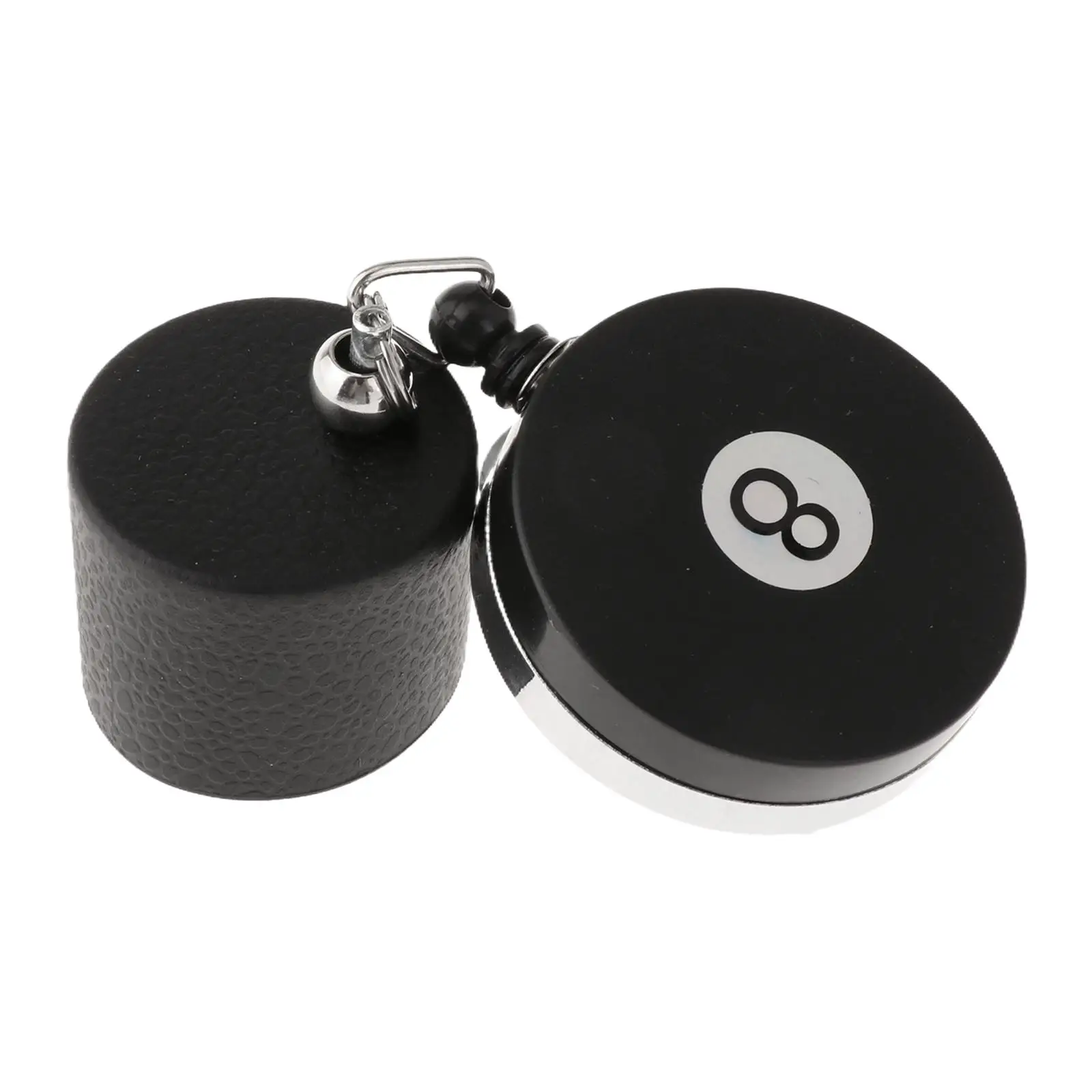 

Retractable Snooker Chalk Holder with Belt Clip Stainless Steel Portable Chalk Box for Billiard Cue Game Supplies