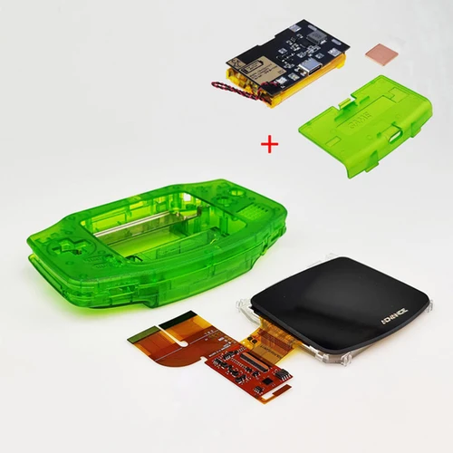 Imagen 2 del producto Módulo de batería recargable, USB-C de iones de litio de 1800mAH para Game Boy Advance, batería de litio Universal Mod para resaltar GBA