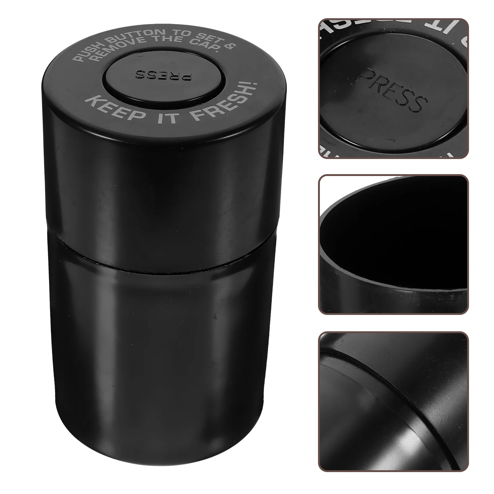 Vakuumversiegeltes Vorratsglas, luftdichter Gewürzhalter, Tee- und Lebensmittelbehälter für Küchenbehälter, Müslibehälter mit Deckel