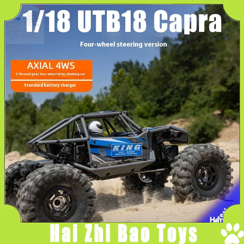 AXIAL Capra UTB18 Little Goat Simulation 1:18 4WS Allradlenkung Fernbedienung Geländewagen Klettern Auto Geschenk