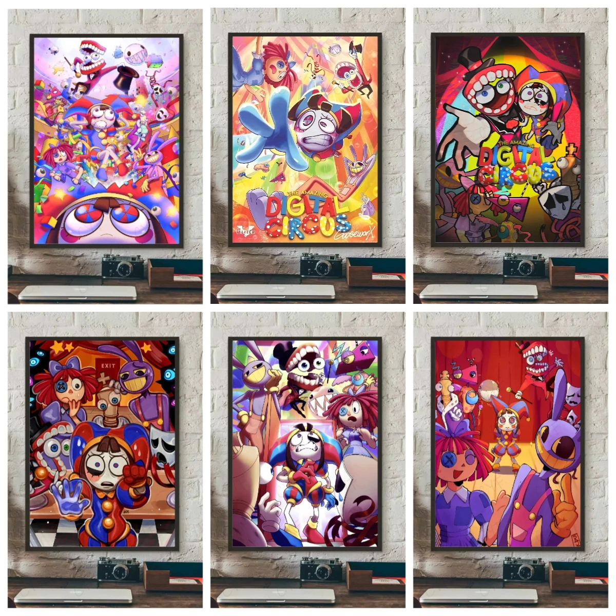 Adult Jigsaw Puzzle 500/1000 pcs Puzzle Anime The Amazing Digital Circus Puzzle Decorative Painting Exercise Brain Thinking