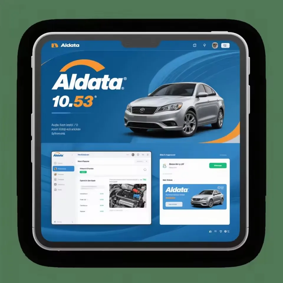 Car tools ALLDATA 10.53 Automotive Repair Software - Car Diagnostic Tool with Wiring Diagrams for Auto Repair