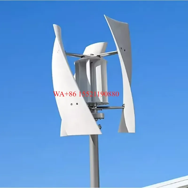 WMWMNU for Skid-Mounted 1kW Mini Wind Turbine Generator Compact Design for Camping Outdoor Adventure Off-Grid Power for Home