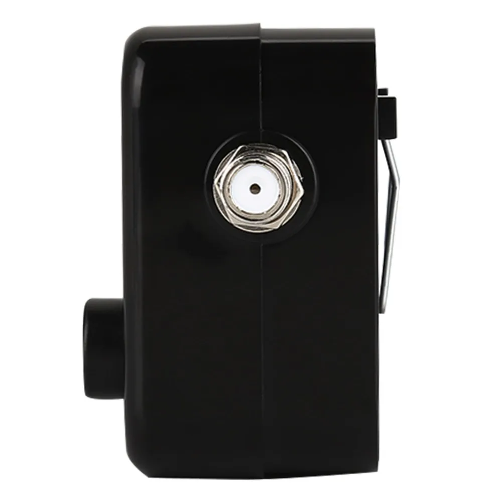 localizador-de-satelite-digital-com-tela-fundo-preto-e-letras-amarelas-satfinder-digital-13-18v-dc