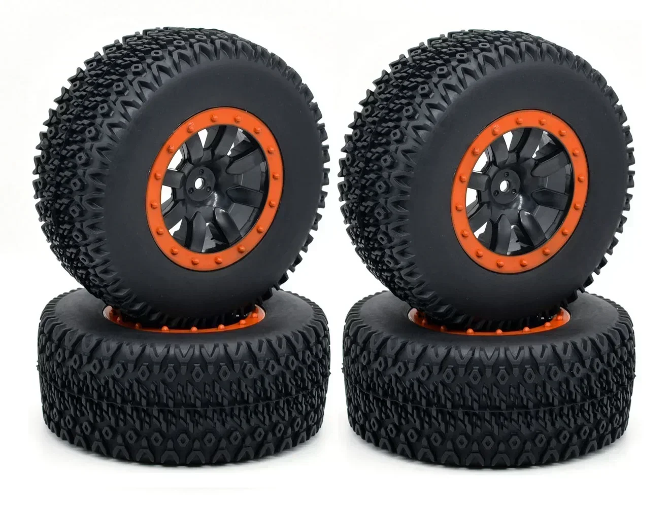 

1:10 RC модель автомобиля с дистанционным управлением, грузовик с коротким ходом, шины для внедорожников, багги, колеса, колеса Huanqi 727, детали REMO