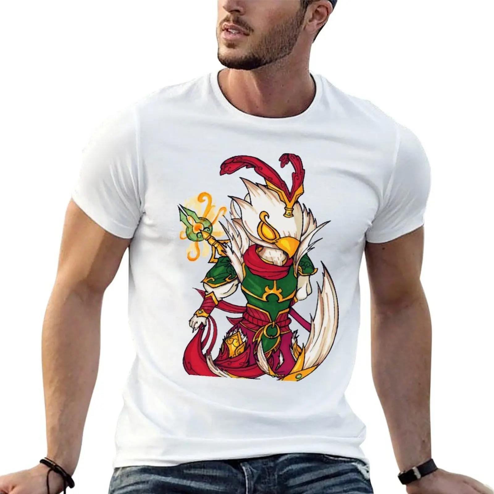 

T-Shirt Kingdoms t man designer Warrior shirt for shirts man 100 graphic cotton man t Chibi Azir shirt t percent for