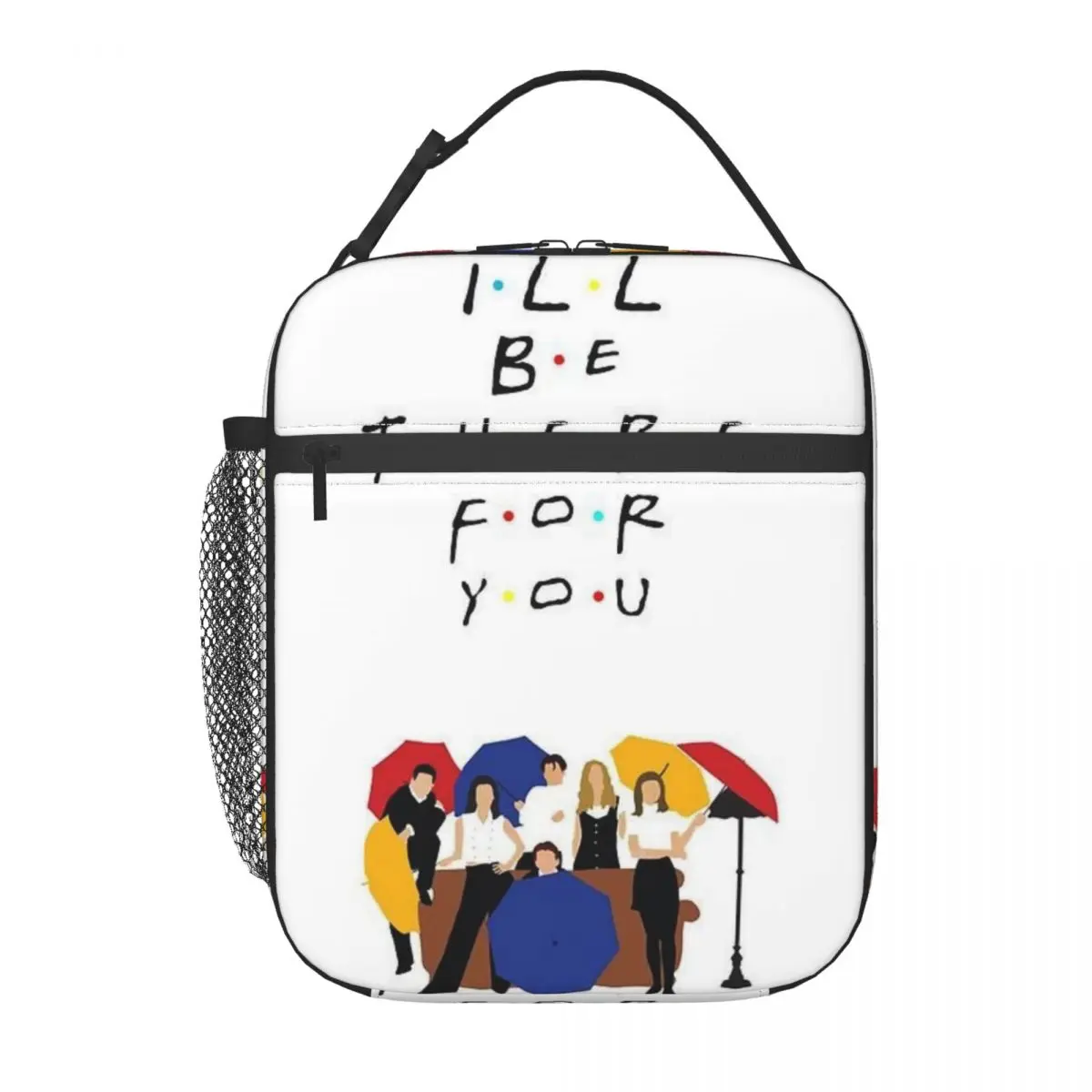 Friend TV Show Insulated Lunch Bag for Women Children Leakproof Food Boxes Thermal Lunch Box Tote