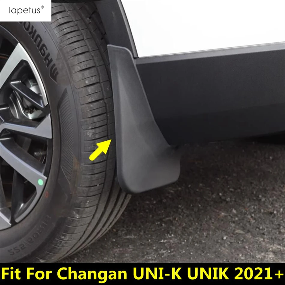 

Для Changan UNI-K UNIK 2021 - 2024 автомобильные аксессуары, передние и задние щитки от грязи, брызговик, крышка, фотокомплект