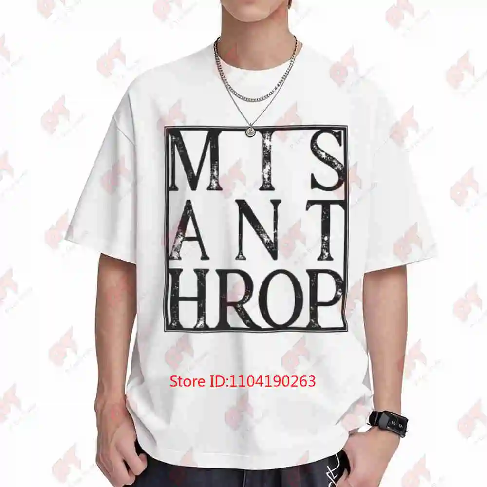 Misanthrope Human Enemy Short Sleeve Tee 100% Cotton T-Shirt
