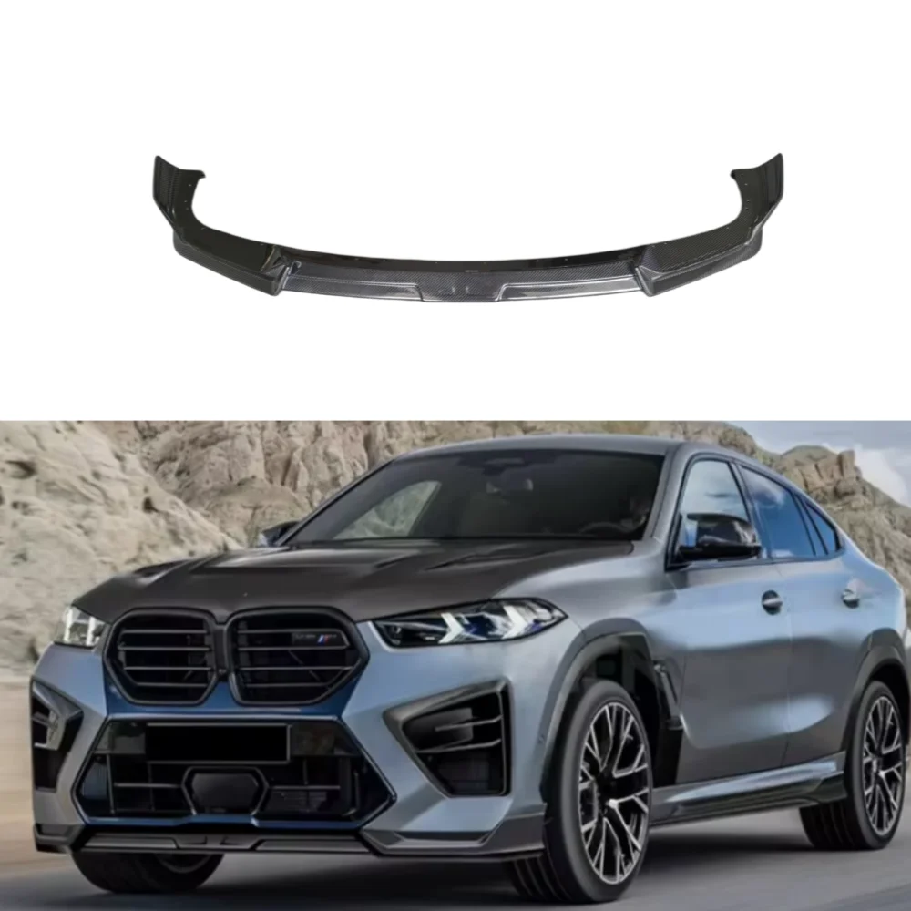 

AUL Style Dry Carbon Fiber Front Lip Accessory Body Kit for X6M Upgrade