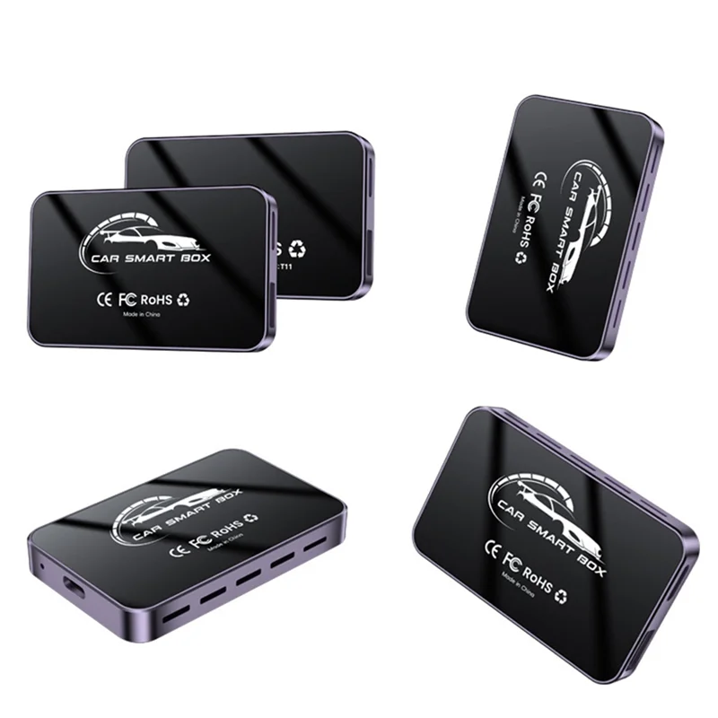 

Carplay AI Box 2G+16G Car Smart Box Android 13 Wireless Carplay Android Auto Adapter With -Compatible Video Output-A14Z