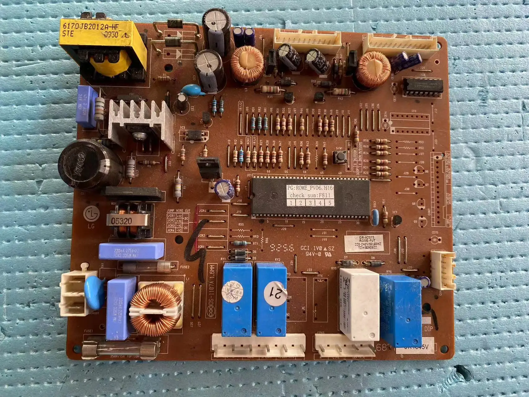 

GR-A2073FTJ EBR33795501 6871JR1045V test ok circuit board motherboard