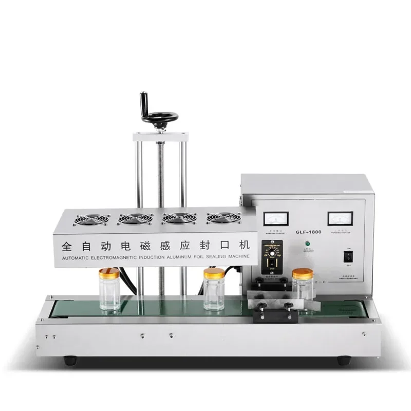 الأجهزة المنزلية الكهرومغناطيسية التعريفي آلة ختم رقائق الألومنيوم احباط طوقا زجاجة زيت آلة تعبئة الزجاجات البلاستيكية