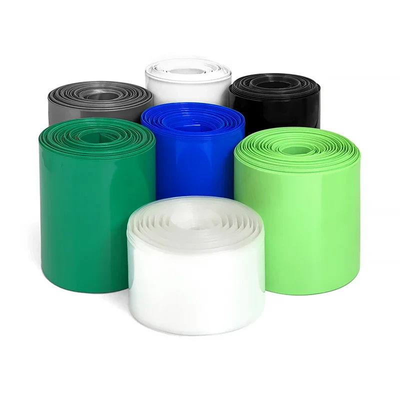 Stretch Resistant PVC Heat Shrink Sleeve Eco High Temp Resist Tubing Lawn Mower Lithium Battery Pack Wire Insulator