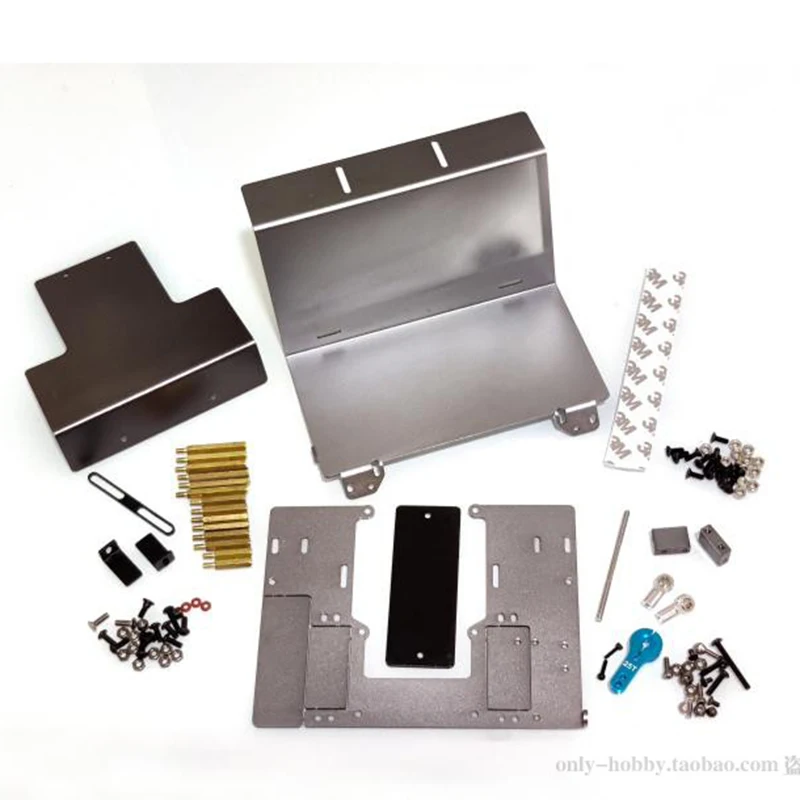 Metal Front Second Floor Panel Driving Floor for 1/14 Tamiya RC Truck Trailer Tipper Scania 770S R620 3363 Actros Volvo MAN Part
