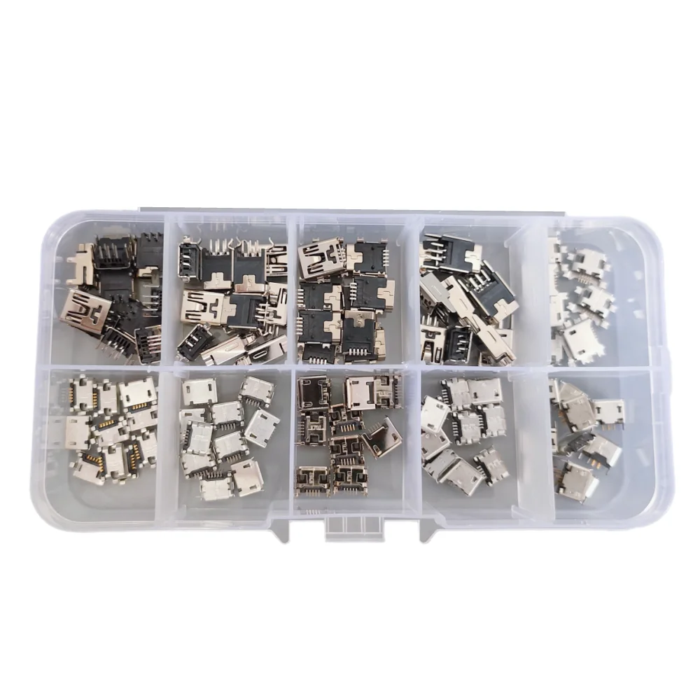 50pcs Micro USB Connector 10 M - đánh giá và giá Diy Electronics Tool Kit
