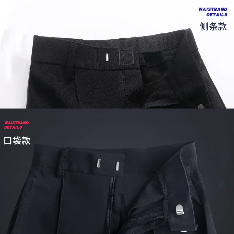 Pantalones de salón modernos para hombre y niño, pantalón negro para baile latino, Tango, Salsa y Samba