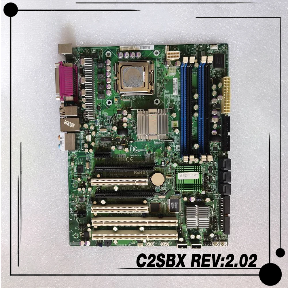 C2SBX REV 2.02 For Supermicro Image Workstation Motherboard Medical Equipment Motherboard 775 Pins