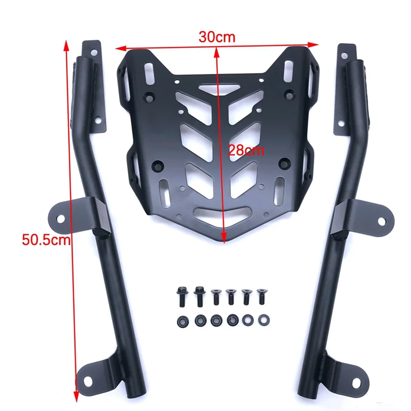 For Honda ADV160 ADV 160 2023 Rear Carrier Luggage Rack Tailbox Fixer Holder Cargo Bracket Tailrack Kit