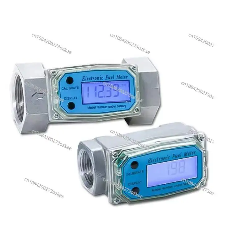 

Electronic Digital Display Turbine Flowmeter Water Diesel Gasoline Kerosene Methanol 1-Inch 1.5-Inch 2-Inch Liquid Flow Meter