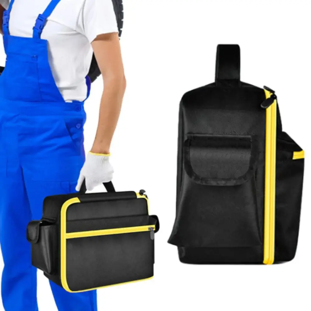 Tools Storage With Pocket Air Compressor Carrying Bag Anti-scratch Cordless Tools Storage Holder Organizer Battery Pack Storage