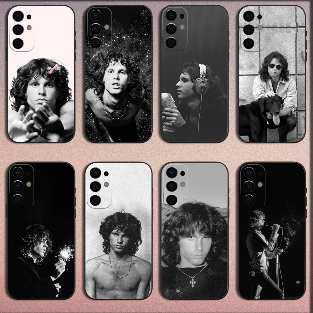 

Singer J-Jim M-Morrison Phone Case For Samsung S25,S24,S21,S22,S23,S30,Ultra,S20,Plus,Fe,Lite,Note,10,9,5G Black Soft Cover