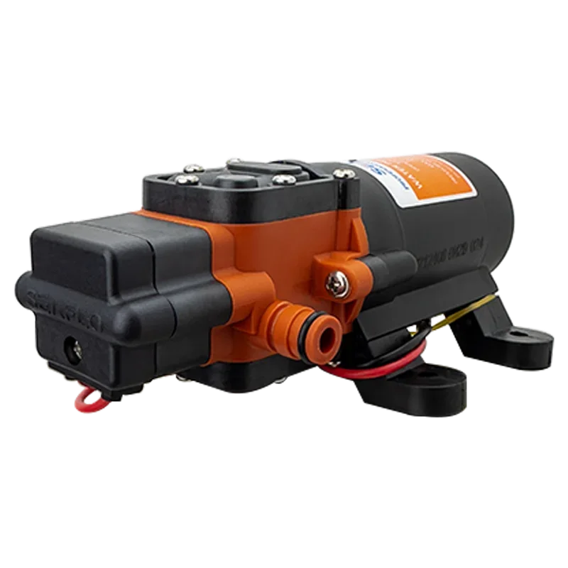 DC12V 24V 40PSI Motorhome Booster Diaphragm Pump Boat Self-priming Pump, High Pressure Cleaning, Irrigation, Beverage Machine