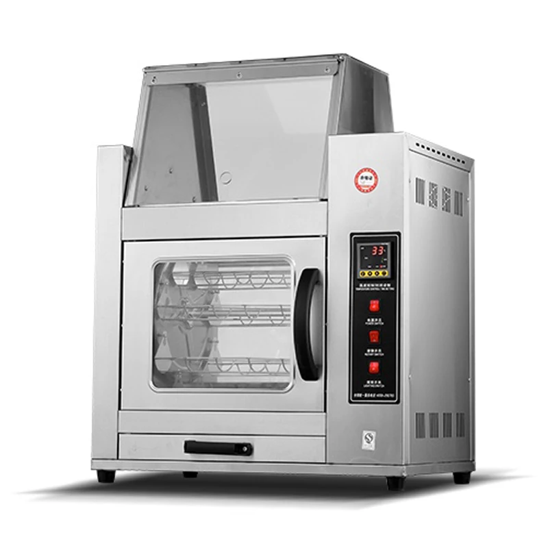 ماكينة بطاطس حلوة محمصة بقدرة 2500 وات ماكينة بطاطس حلوة أوتوماتيكية ماكينة كهربائية للشارع التجارية فرن بطاطس الذرة عمودي #2