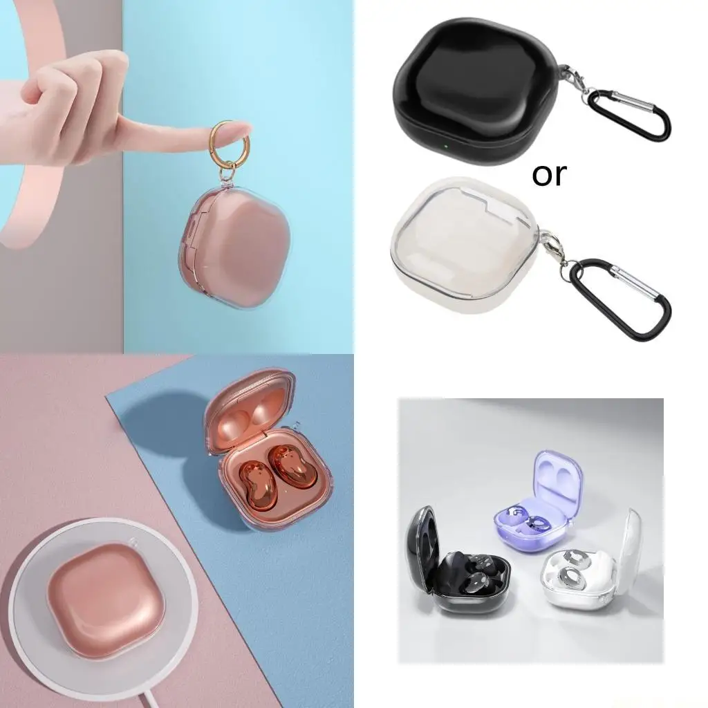 M5TD for Shell Carrying Cases for Galaxy Buds 2 Wireless Earbud Protective for Case H