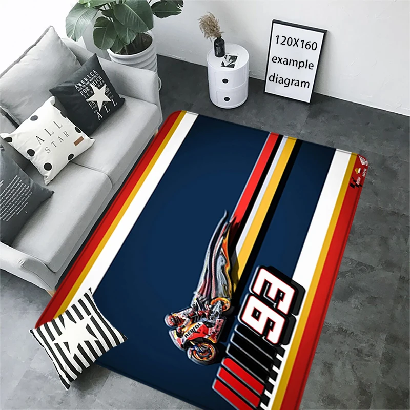 Tappeto da balcone Marc Marquez 93 tappeti da moto tappeti per piedi zerbino d\'ingresso tappetino Kawaii tappetini antiscivolo decorazioni per la