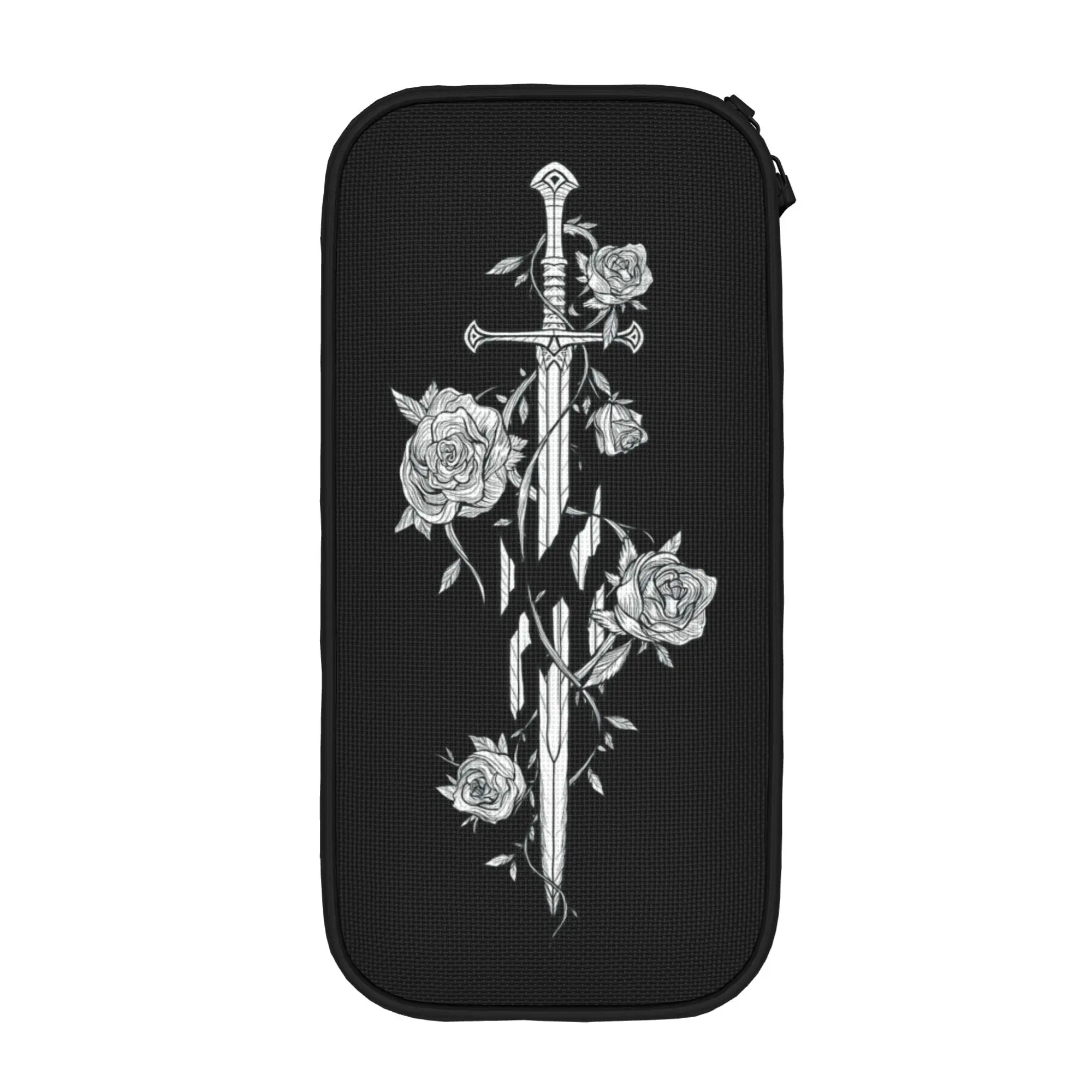 L-Lords Of The R-Rings Pencil Case Fashion  Pen Holder Bag Girls Boys Large Storage School Supplies Cosmetic Pencil Box