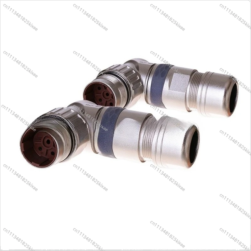 For M23 Connectors 6, 8, 9, 12, 17, 19 Pin Plug, M23 TL 90 Degree Male