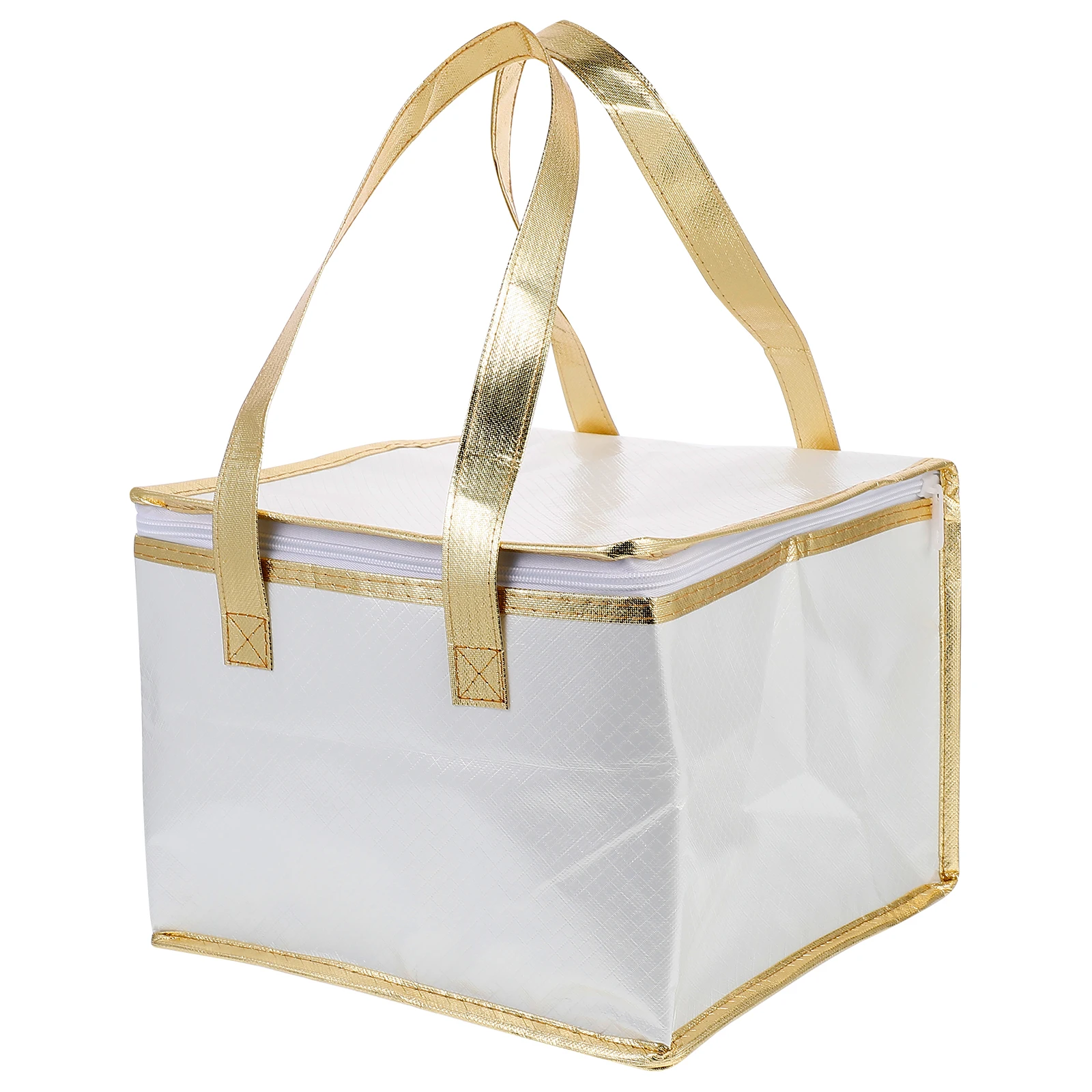 

Изолированная сумка для продуктов, переноски для свежего питания, торта для транспортировки, многоразовая герметичная сумка для обеда, алюминиевая фольга