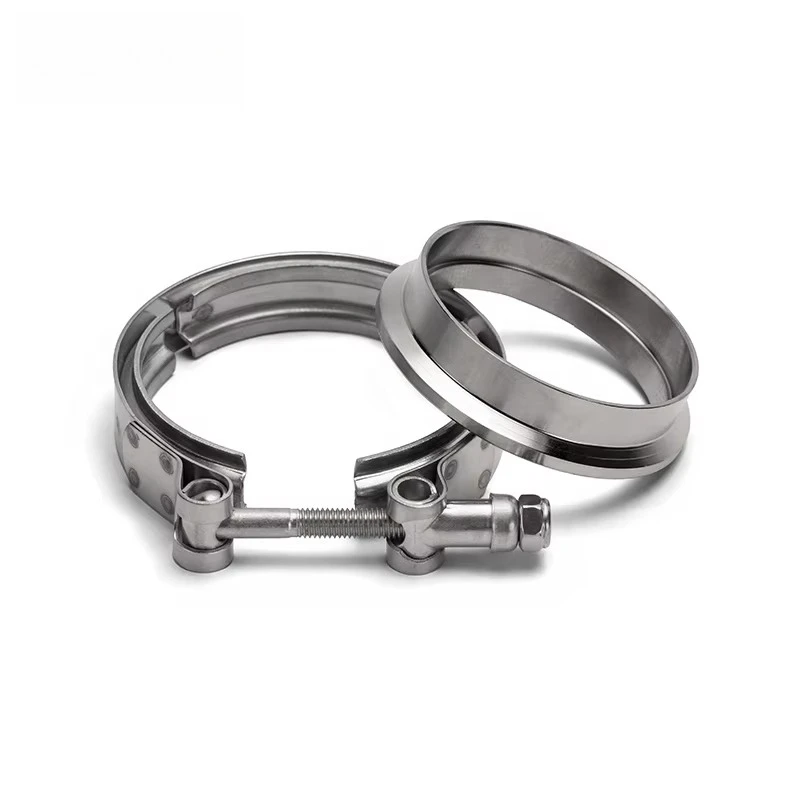 

3" 76mm V-Band Flange & Clamp set for turbocharger 249-2001