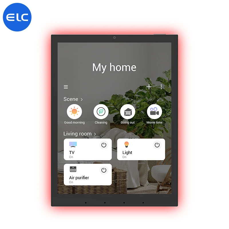 2024 Hot Sale 9.7 Inch In Cell Screen Touch Tablet RK3566 Quad Core 4GB Memory POE & Smart WiFi Home Device Optional NFC
