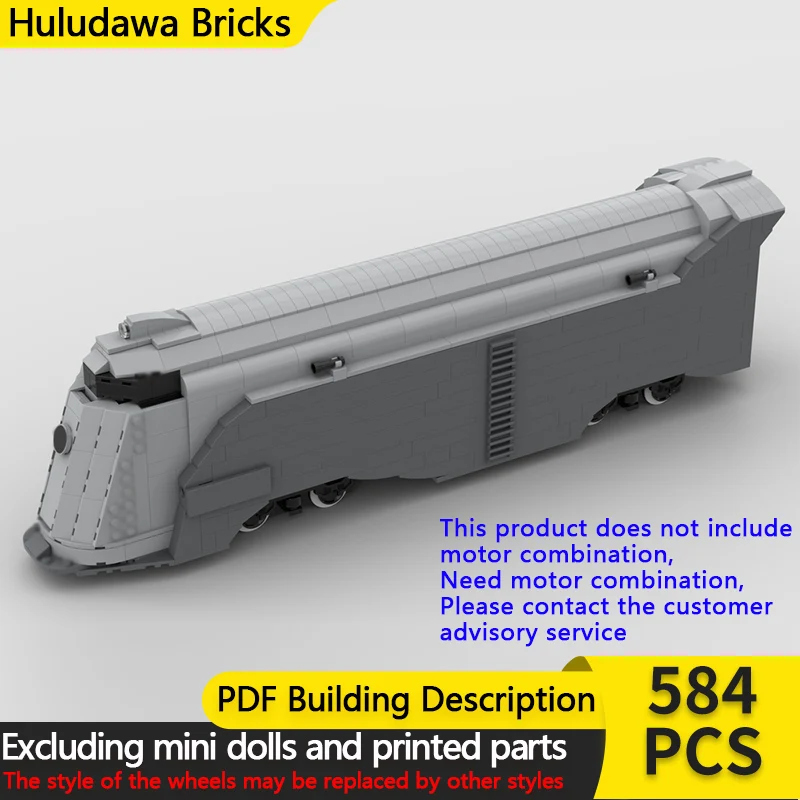 

Популярная киномодель MOC, строительные кирпичи, суперпоезд, двигатель, модульная технология, детские праздничные подарки, сборные игрушки, костюм