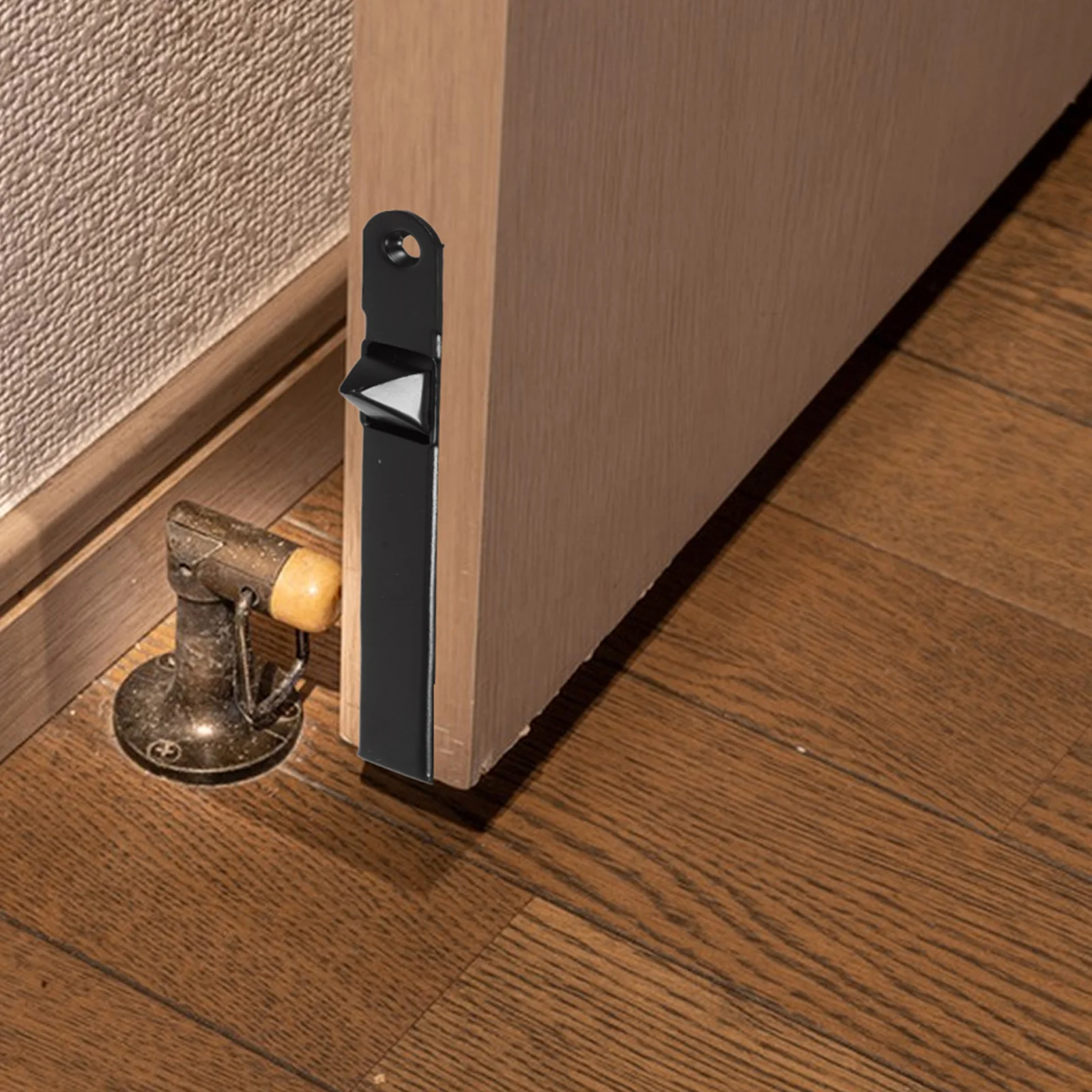 

2Pcs Concealed Safety Door Lock Stainless Steel Slide Bolt Latch Fireproof Internal Door Hardware Commercial Residential