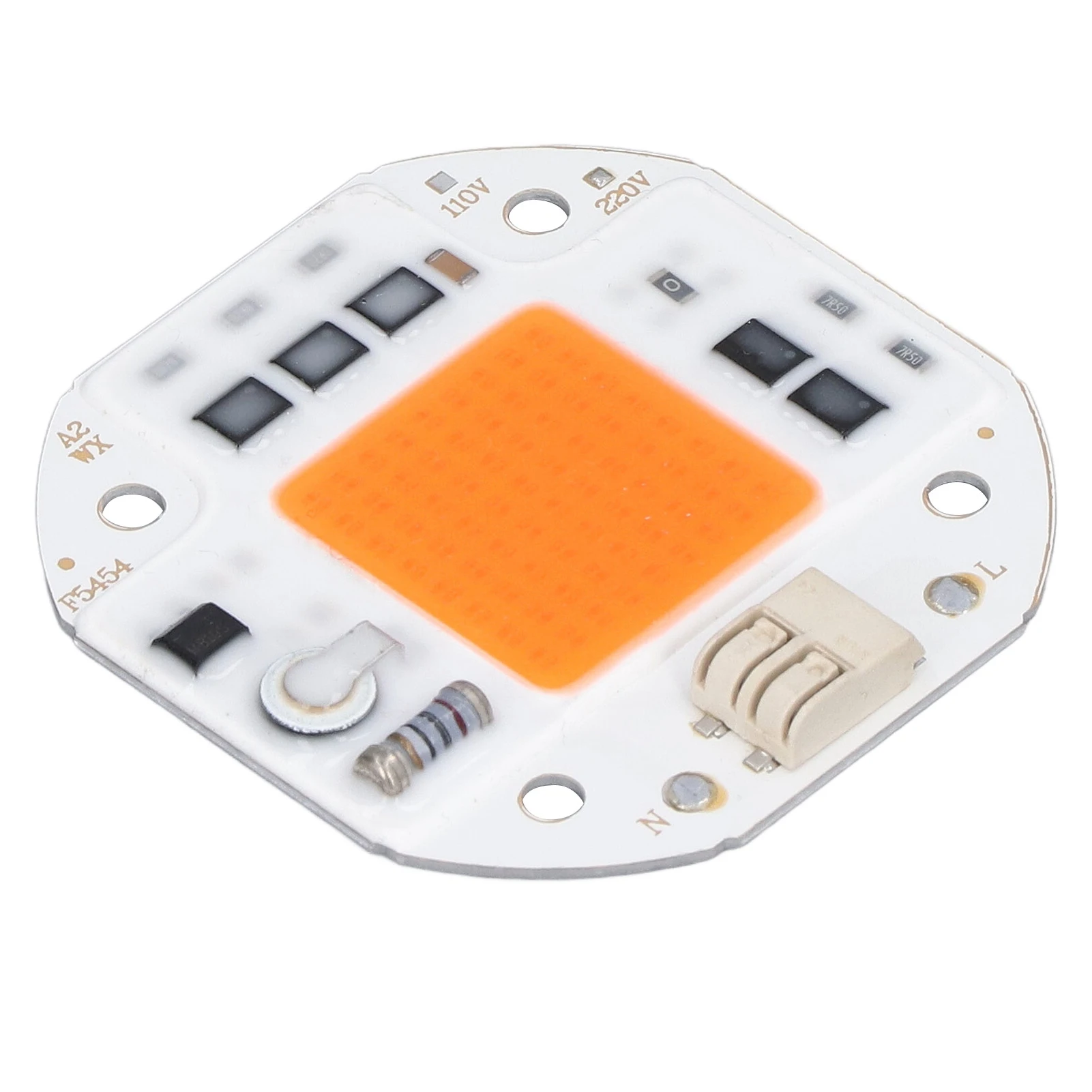 ZK40 고출력 LED 칩 식물 성장 조명 380-800NM COB 램프 비드 DIY 수경 재배 조명 220V용 무료 드라이브