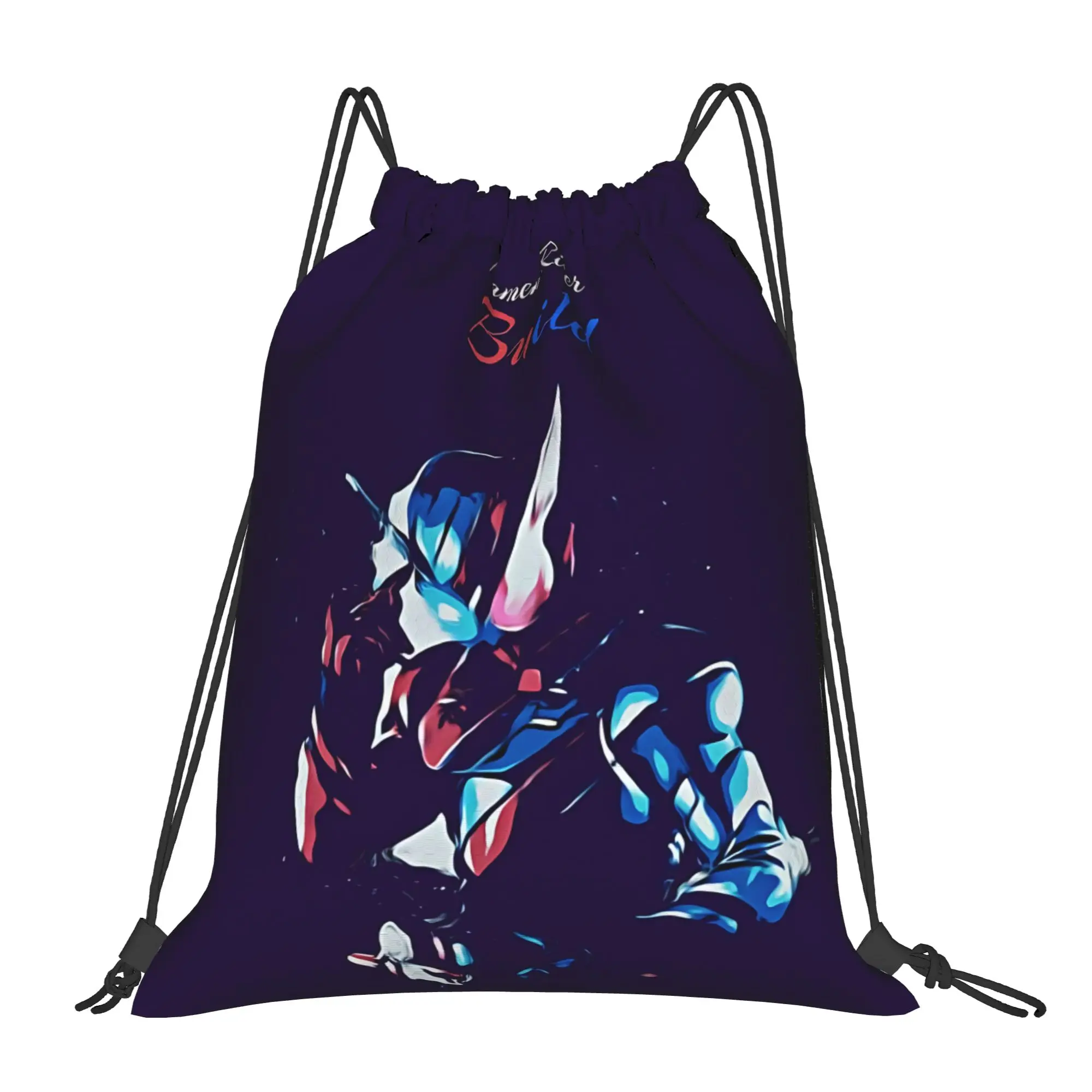 bag Pouch Kamen Rider  Drawstring Bags Shopping Pouch Print Backpack Boy Girls School Shoe Bag