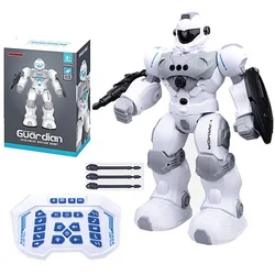 BG1528 Children's robot remote control electronic 2.4G gesture induction toy robot intelligent early education toy birthday gift
