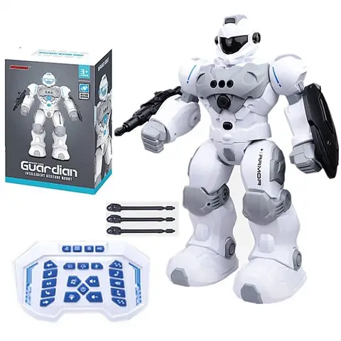 BG1528 Children's robot remote control electronic 2.4G gesture induction toy robot intelligent early education toy birthday gift