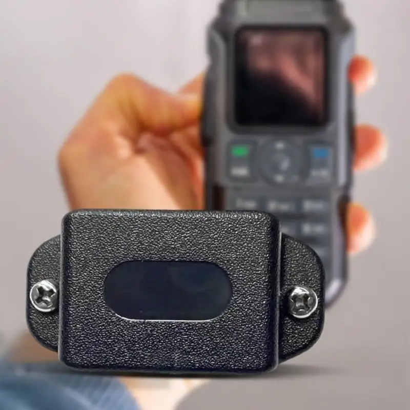 

Heavy Duty Reinforced Plastic Radio Mount Rack for Secure Two Way Radio Storage Using Adhesive or Screw Fastening Method H8WD