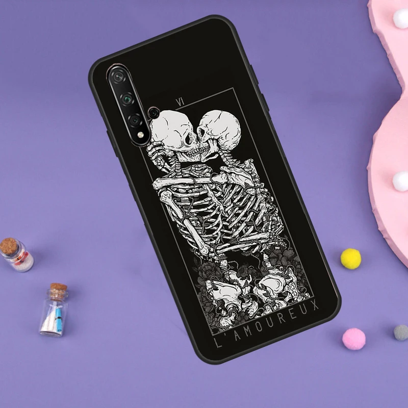 Aesthetics Skeleton Case For Huawei Nova 11i 3i 7i 5T 11 9 10 SE Y60 Y61 Y70 Y90 Y91 P20 P40 Lite P30 Pro Cover